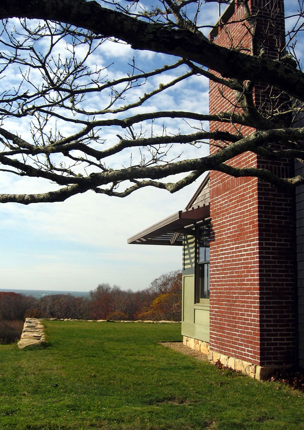 Landscape of Home on Martha's Vineyard | Rodman Paul Architects