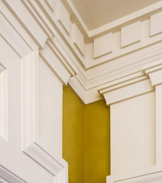 Custom Mouldings in Park Avenue Pre-War Apartment | Rodman Paul Architects